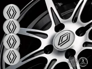 Renault Ruota Adesivi Stile Distintivi Silicone Gara